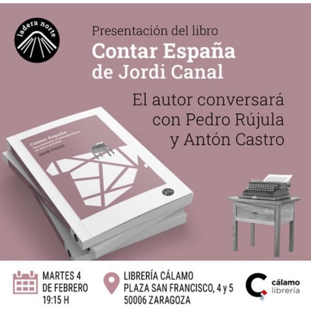 Jordi Canal presenta 'Contar España'